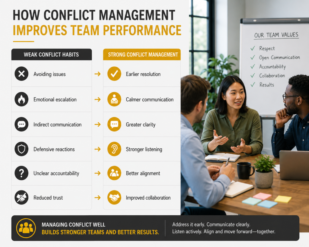 How Conflict Management Improves Team Performance