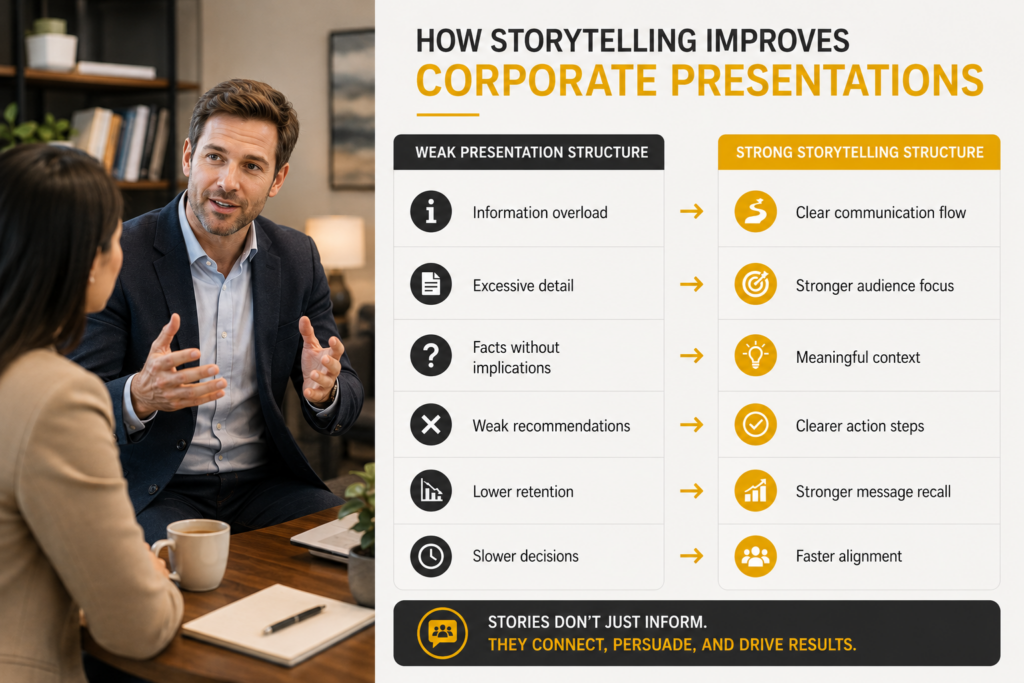 How Storytelling Improves Corporate Presentations