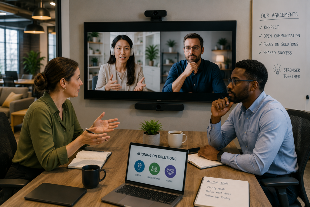 Supporting Hybrid and Remote Teams Through Conflict Management